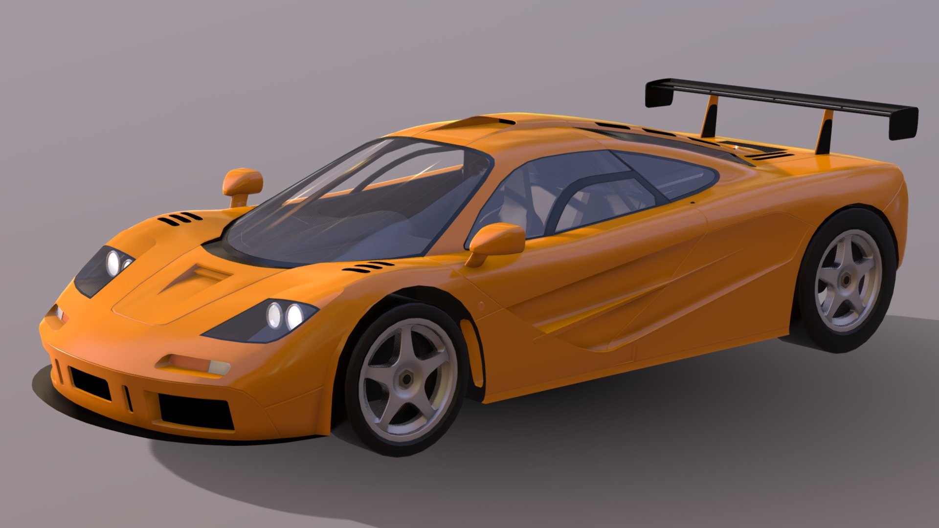 the perfect supercar but ~race~

https://en.wikipedia.org/wiki/McLaren_F1#F1_LM - 1995 Mclaren F1 LM - 3D model by veratech 3d model
