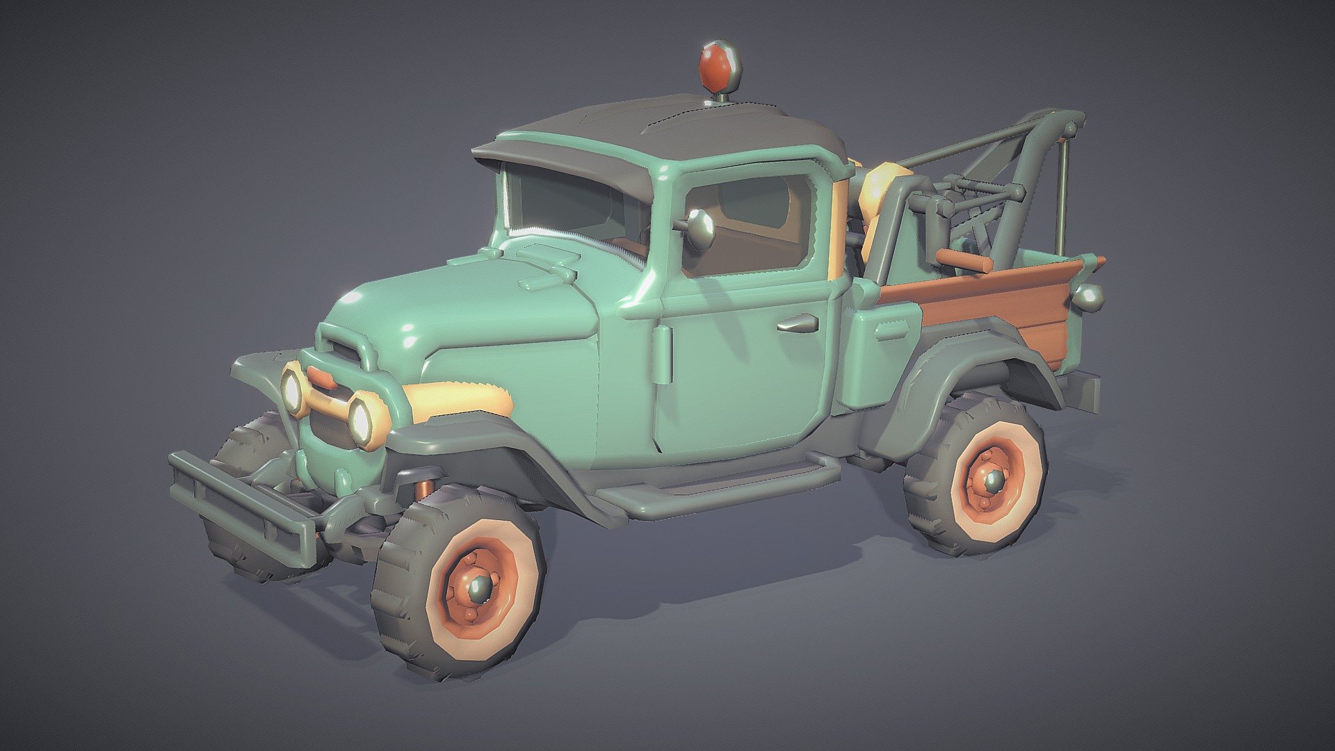 Hot Rod Constructor - Tow Truck - 3D model by Slava Z. (@slava) 3d model
