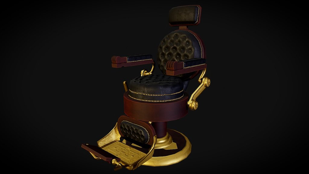 Game Ready prop for one of my current projects.
Used for a comfortable seat within the navigation deck of a ship. :)

3384 Tris 
2048 Texture - Barbers Chair - 3D model by Jake Taylor (@zerlupus) 3d model