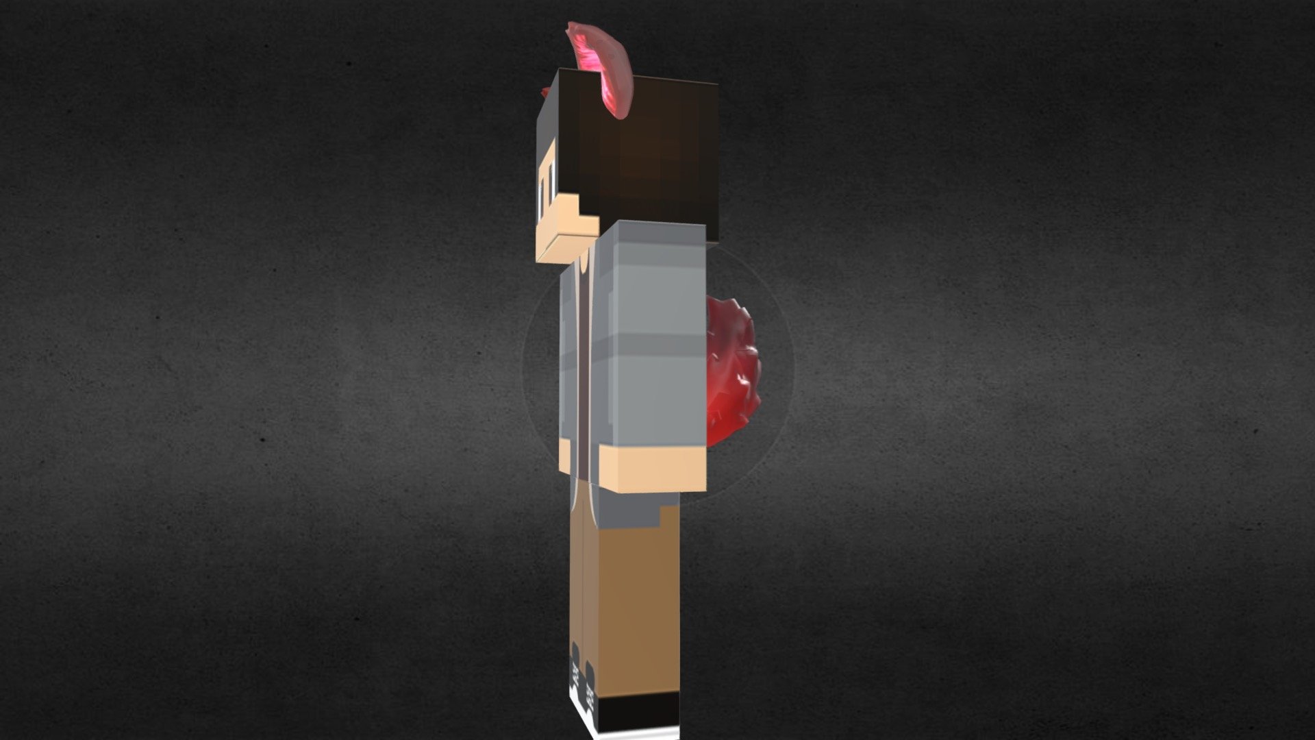 Hello! this is just my design of ears and tail, I got the model for the ears from @XxgreninjagamingXX  so credit to him and go check him out! also the tail is from someone but idk who, so who ever u r great job! I'm done animating both the ears and tail and I'm sure I will update the tail - Aphmau werewolf ears and tail (ANIMATED) - 3D model by BarryYT 3d model