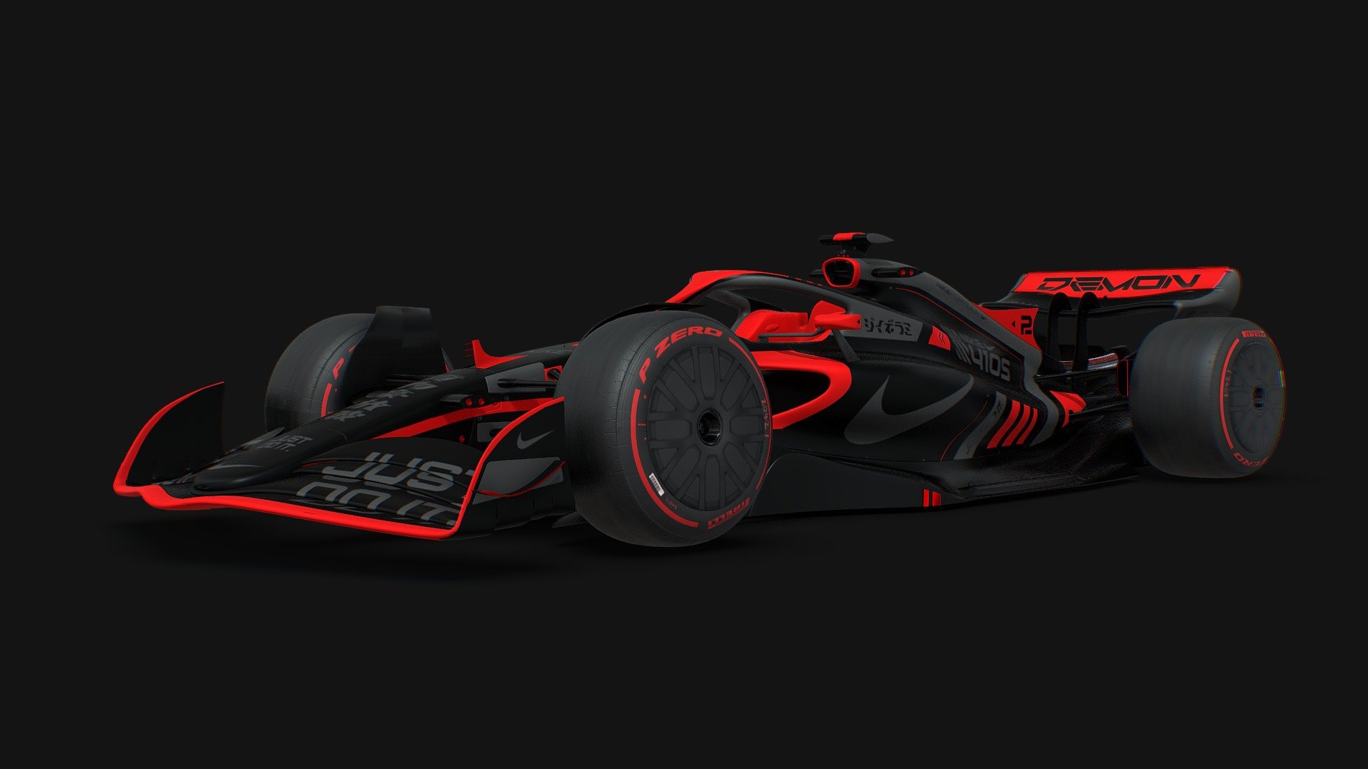 NIKE DEMON

Discover the DEMON skin for the Formula 1 model on Formula 1 game. 

Find the other Nike Esport Shop skins on my profile.

Disclaimer : Nike Esport Shop is a conceptual project that consists of imagining the future skins made by the equipment manufacturer NIKE in various major esports games.

Socials networks : 



Twitter : https://twitter.com/peiksprod



Instagram : https://www.instagram.com/peiksprod



Youtube : https://www.youtube.com/c/PeiksProd



Behance : https://www.behance.net/peiksprod


 - NIKE DEMON - Formula 1 (F1) - 3D model by peiks 3d model