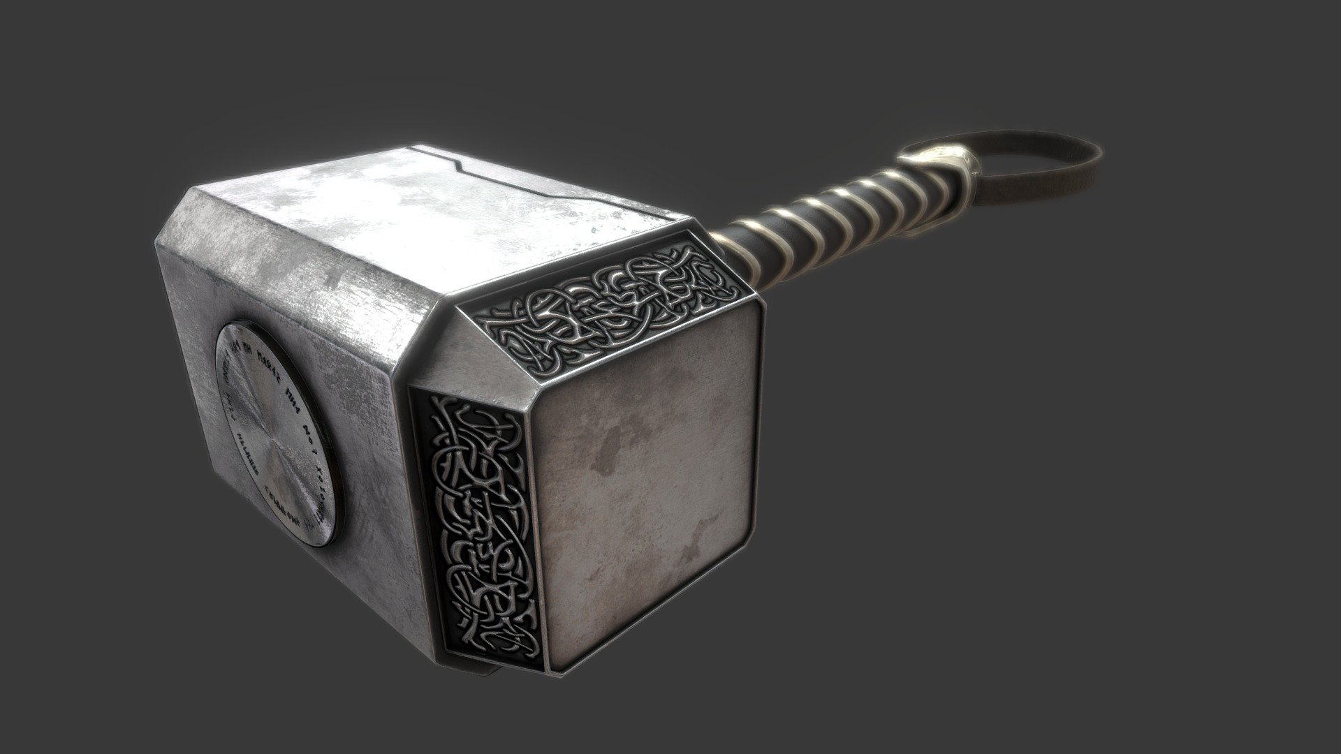 Thor’s Hammer - Mjolnir!

https://www.artstation.com/artwork/wJ3omL

 - Mjolnir - 3D model by de Mravi (@de_mravi) 3d model