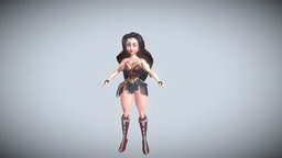 Marvel Cartoon Character Wonder Woman