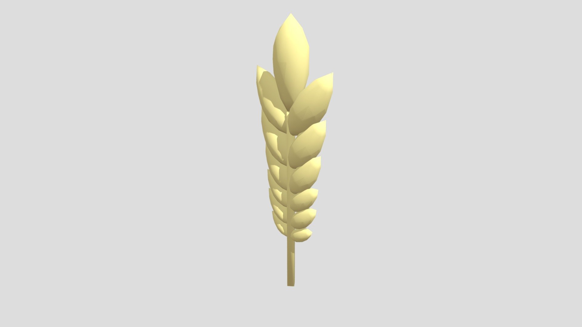 This is a backup of a Poly Asset named Wheat. Saved from Poly by Google. Preview may be without textures, they are still in the Download ZIP with a preview thumbnail 3d model