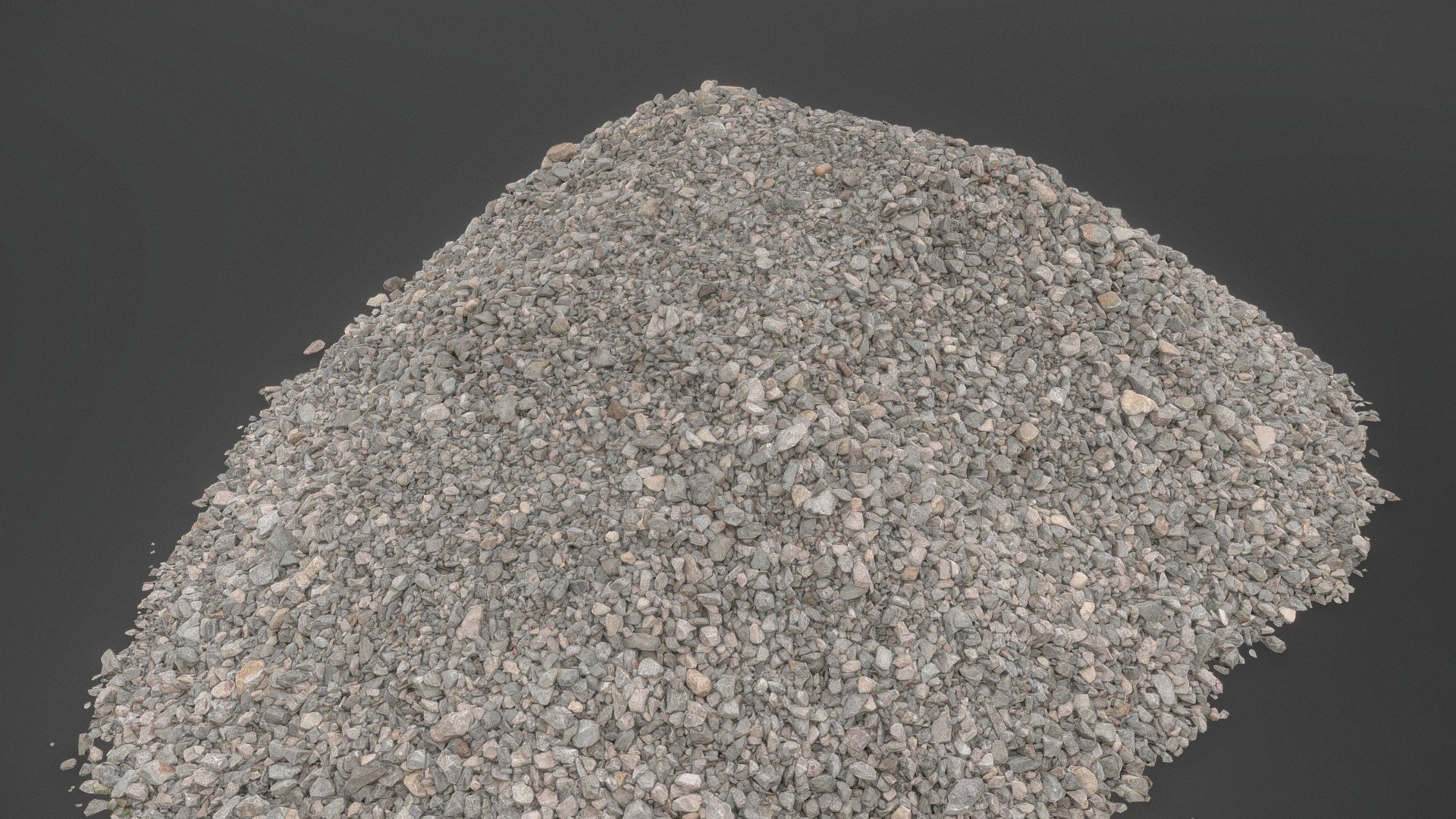 Large high Gray Paving gravel heap pile mound of building pavement construction material small stones pebble of quartz

Photogrammetry scan 140x36MP, 4x8K texture + hd normals - Large gray paving gravel pile - Buy Royalty Free 3D model by matousekfoto 3d model