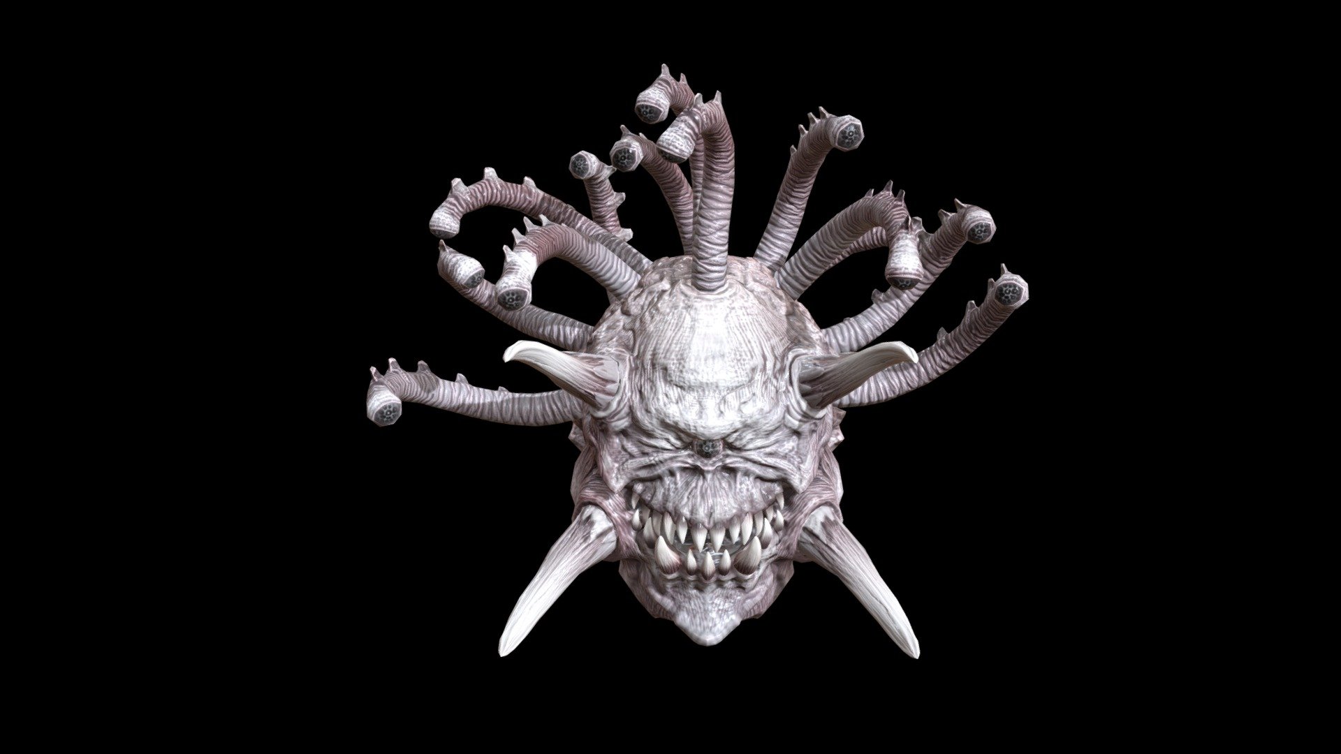 Low-poly model of the character Beholder
Suitable for games of different genre: RPG, strategy, first-person shooter, etc.
In the archive, the basic mesh 
faces 10057
verts 11472
tris 18546 - ObserverGR - Buy Royalty Free 3D model by dremorn 3d model