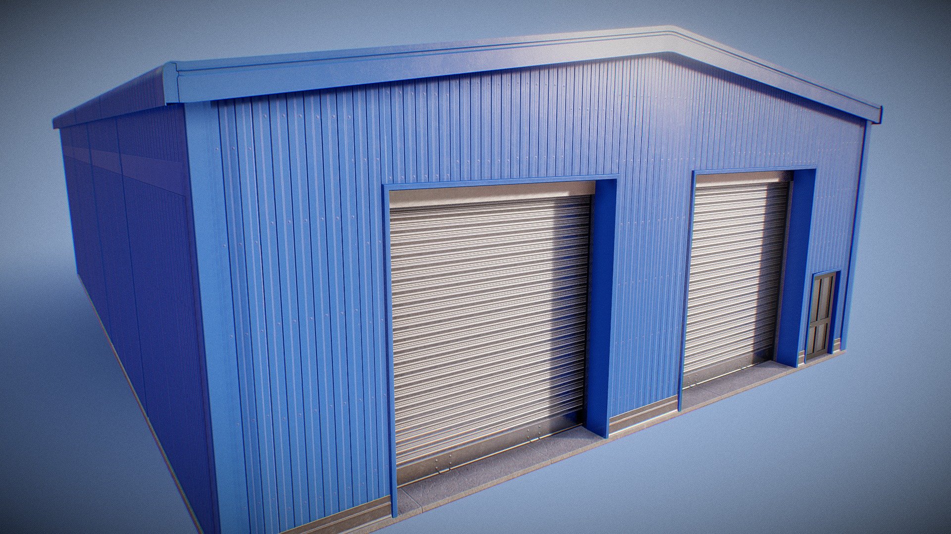 Game-Ready Large Warehouse

2048x2048 Textures (Albedo, Roughness, Metalic, Normal)



Check out other similar assets:

Large Modular Warehouse

Small Warehouse

Large Modern Warehouse

Storage Building

Hangar

Small Garage Building

Garage Building
 - Large Warehouse - Buy Royalty Free 3D model by Serhii3D 3d model