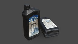 Transmission Fluid Bottle oil, motor, garage, brake, radiator, service, tool, engine, repair, gearbox
