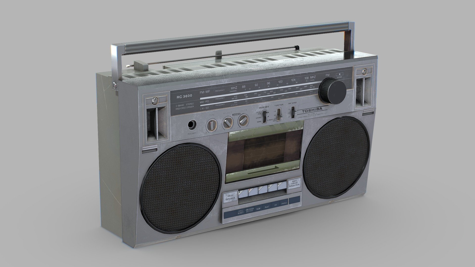 Free download：www.freepoly.org - Recorder2-Freepoly.org - Download Free 3D model by Freepoly.org (@blackrray) 3d model