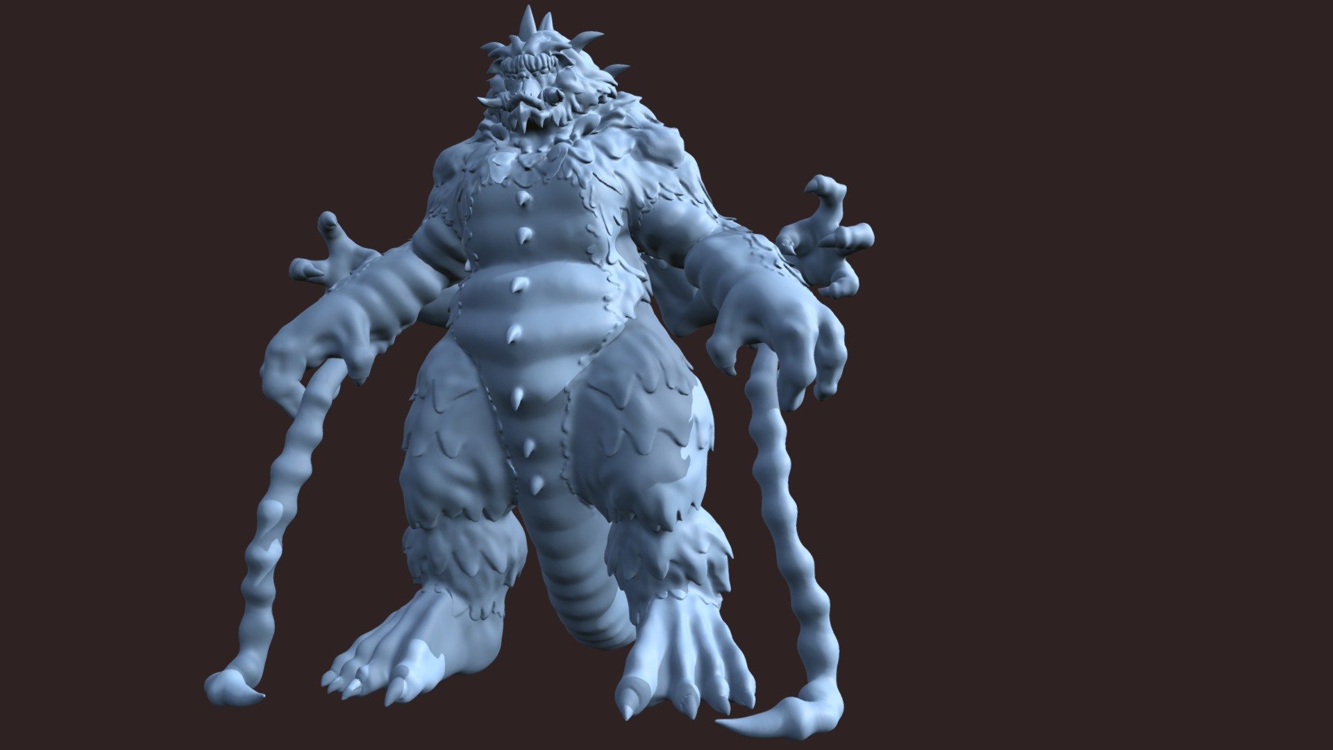 Yet another reworked sculpt to improve the look 3d model