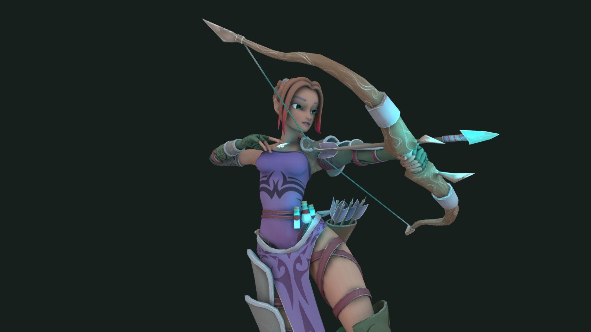 Hey! 
Welcome to my page)
I am an aspiring artist from Ukraine.
If you like my model, you can see other works in Artstation! Thanks)

https://www.artstation.com/kotomyp - Archer - 3D model by djslavon13 3d model