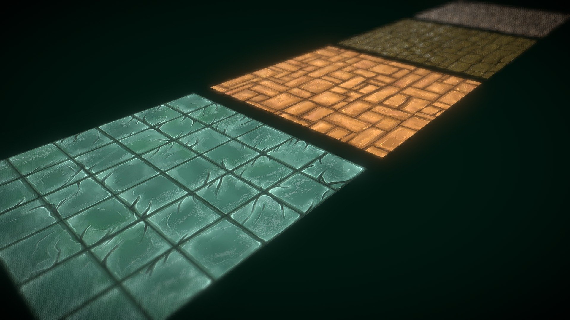 Hand painted ground and wood tiles, all are perfectly tileable.
4 Textures
512px by 512px
TGA format : Difuse map, Specular map , Normal map, AO map - Medieval Texture pack - Buy Royalty Free 3D model by V5 (@sakurav) 3d model