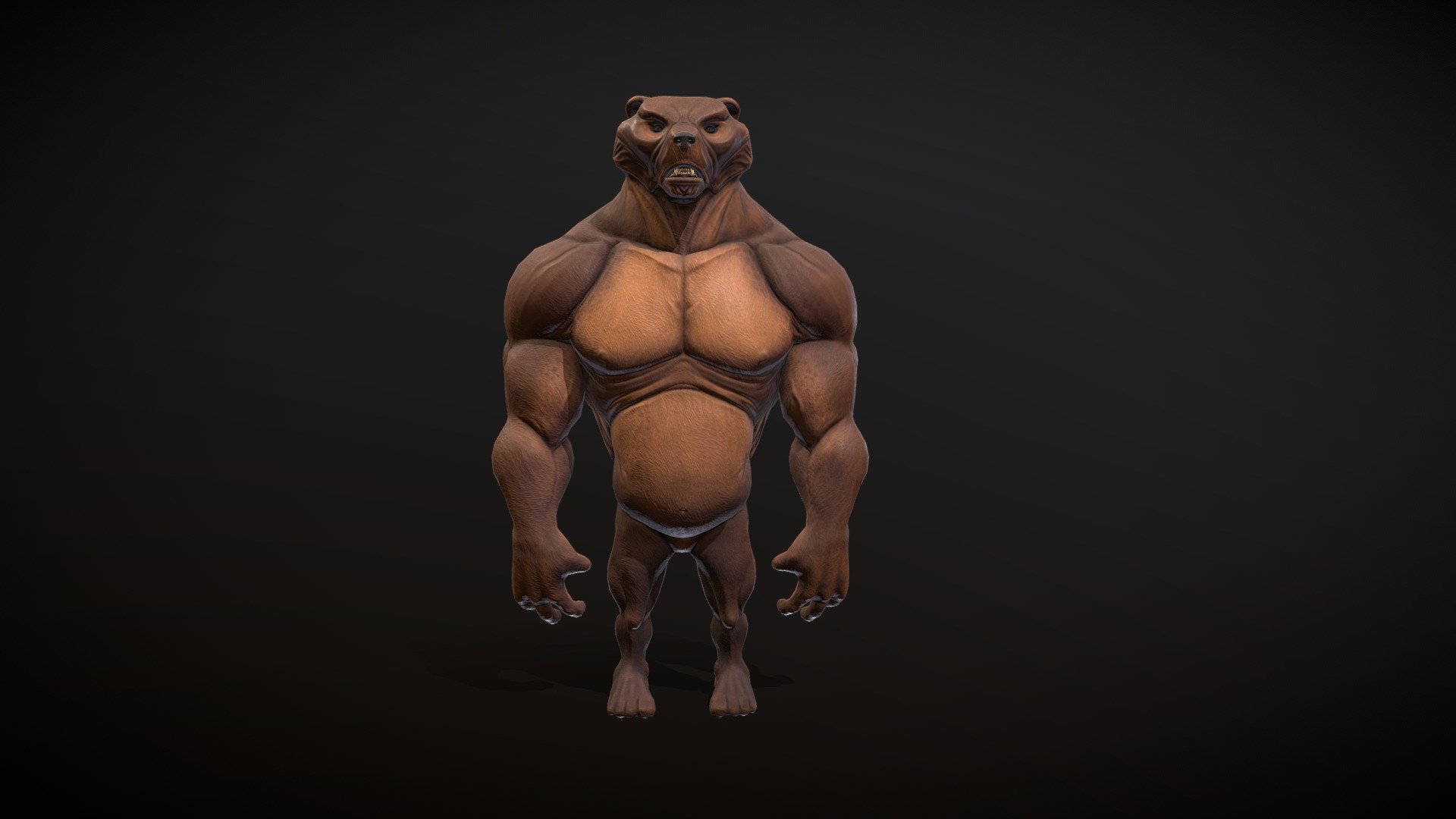 Yes, it's a bear, a big strong bear :)

Hello, this is my first organic low-poly game ready model.  I hope you like it and find where to use it.

Enjoy! - Bearkoff - Download Free 3D model by Groccel 3d model