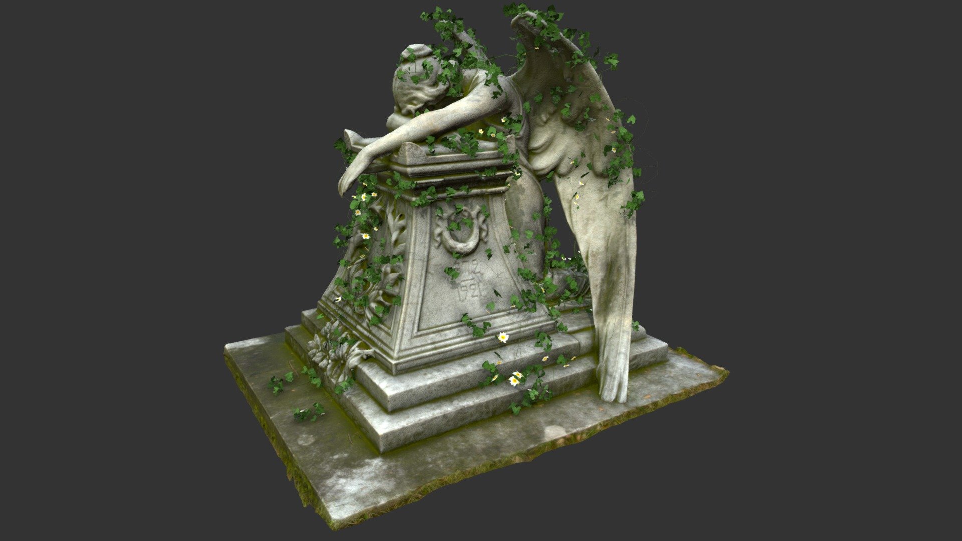 Statue 019 - 3D model by josluat91 3d model
