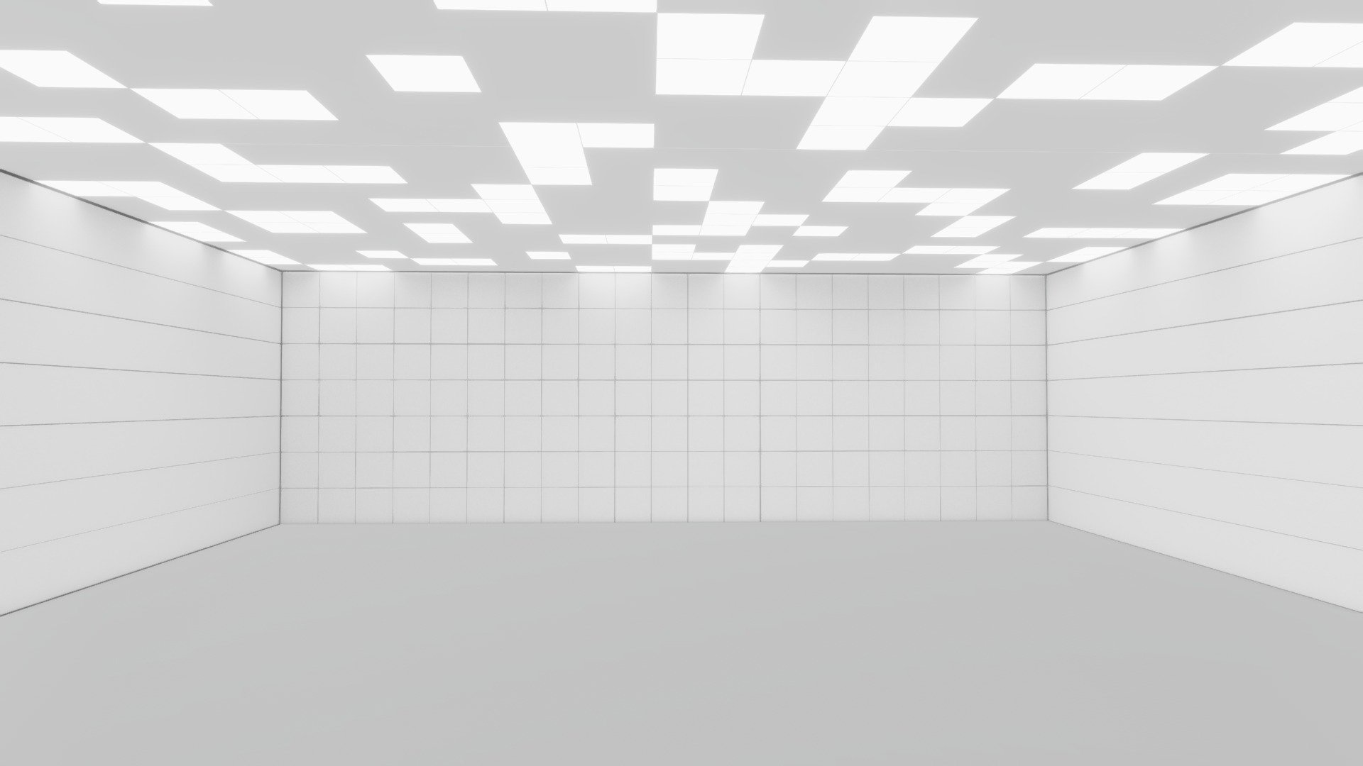 Bright and spacious gallery space, used for online gallery or VR showcase.
Textures baked already.
Built in Blender 3.0 3d model