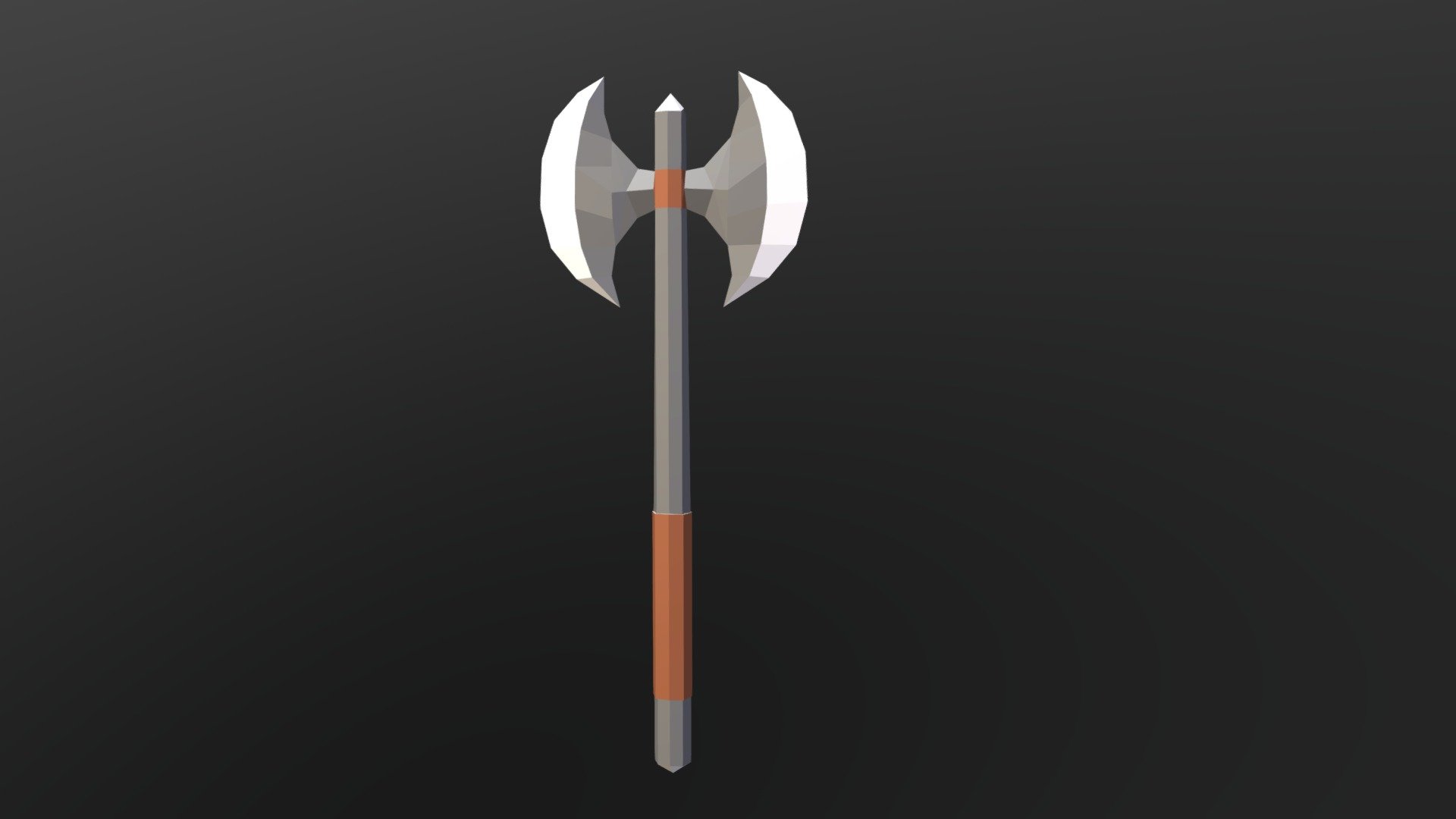 Here is a low-poly model of an axe, which would be great for an RPG or Action game with its stylized look. The simple design includes vertex coloring to make the design look more cartoonish.

Please enjoy, and feel free to use for any project! - Low-poly Axe - Download Free 3D model by Mesh-Base 3d model