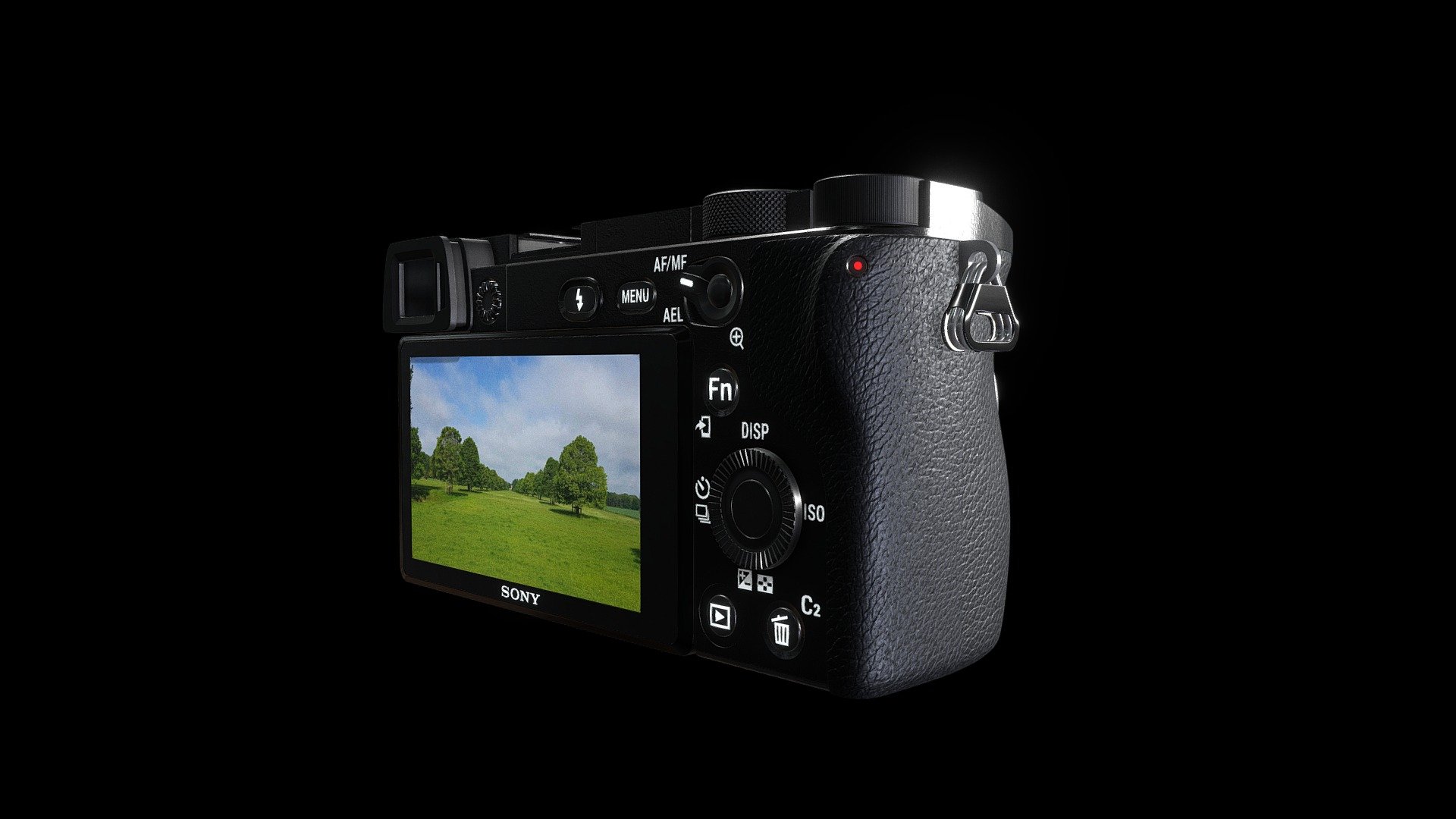 The Sony α6400 (model ILCE-6400) is a digital camera announced January 15, 2019 - SonyA6400 - 3D model by Habib Bahar (@Habib123) 3d model