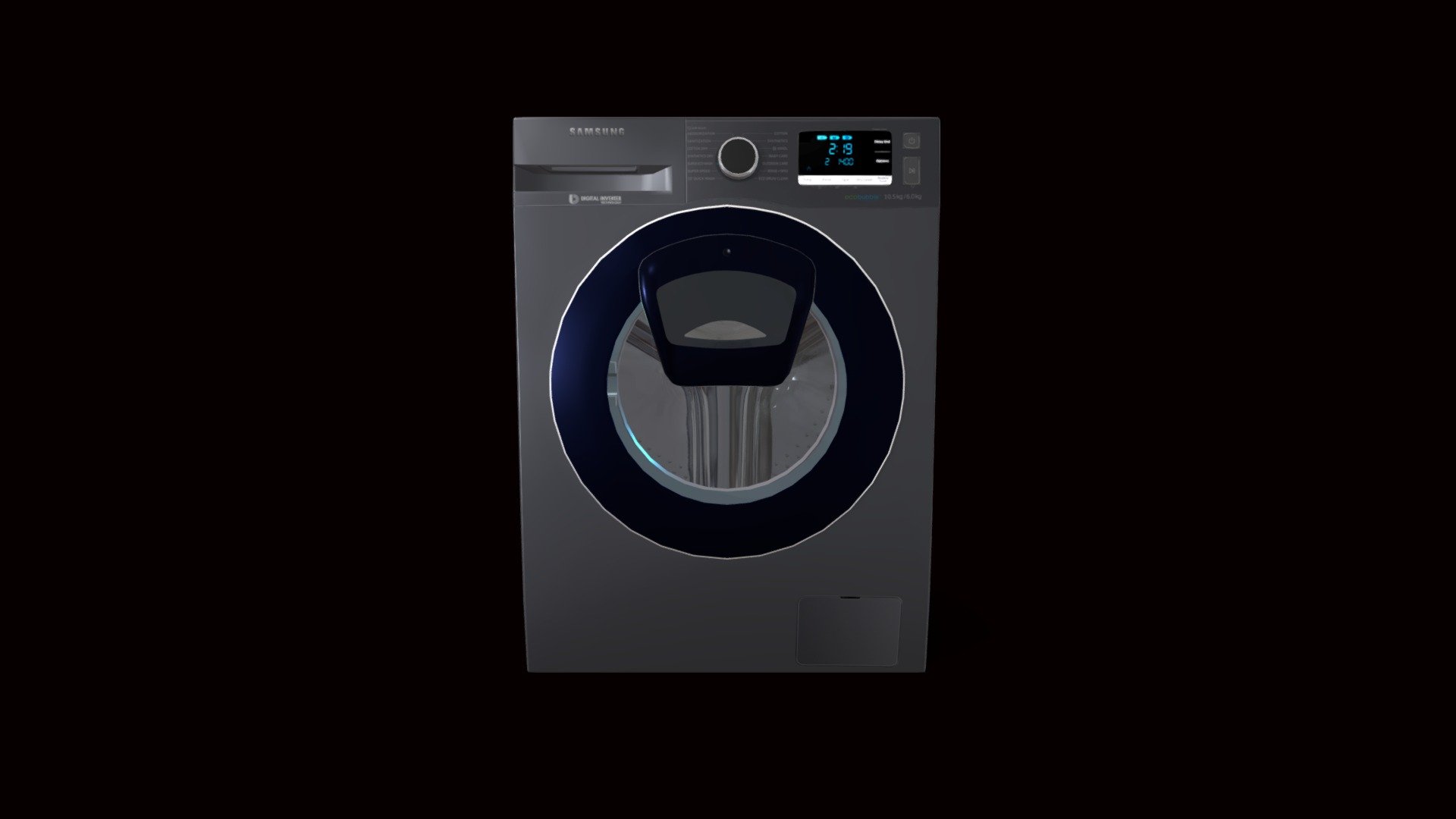 Samsung Add Wash - 3D model by avataar.me 3d model