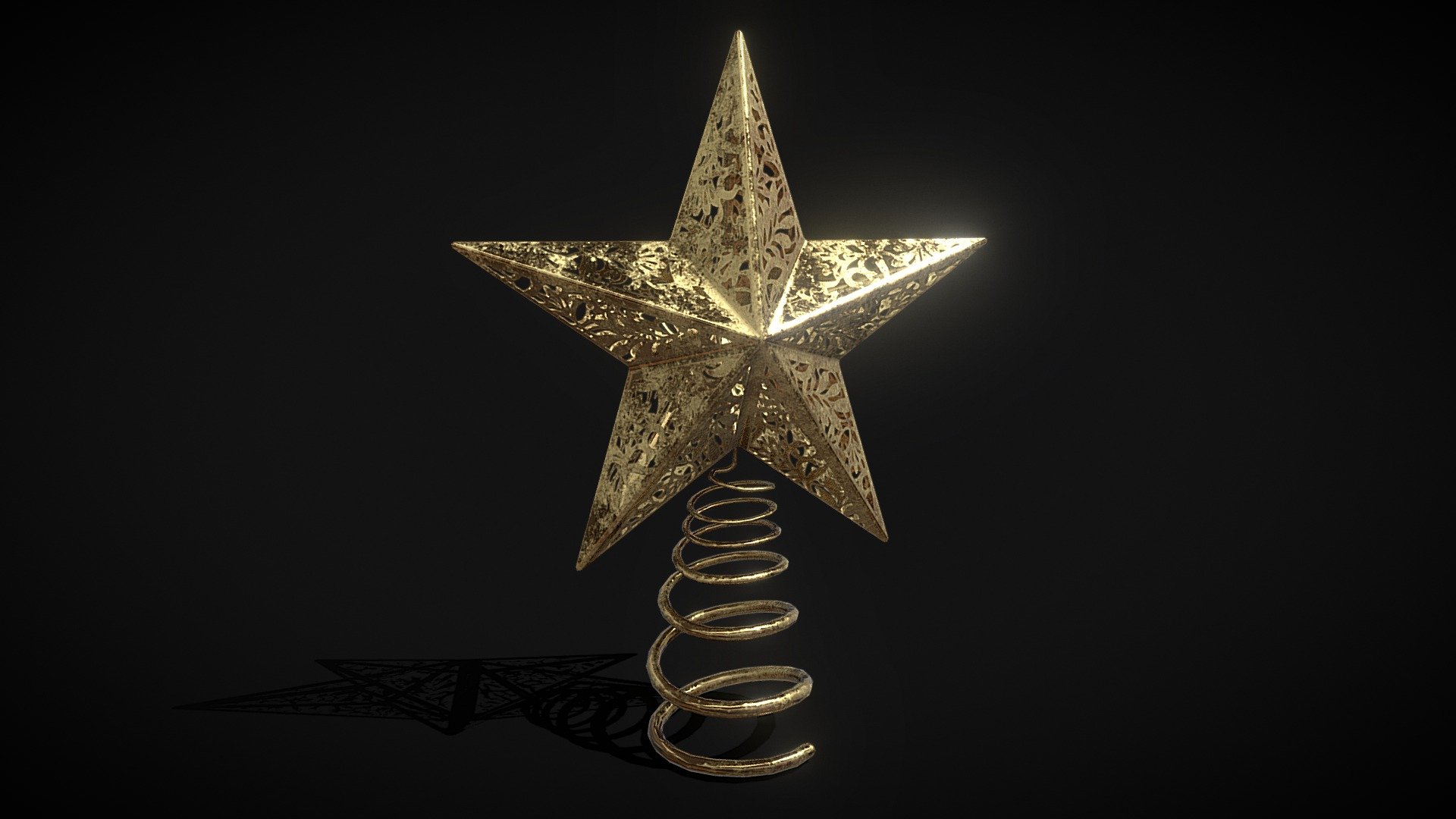 Christmas_Tree_Star_FBX - Christmas_Tree_Star_FBX - Buy Royalty Free 3D model by GetDeadEntertainment 3d model