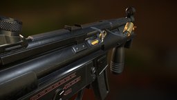 MP5k vr, mp5k, stema, weapon, gun