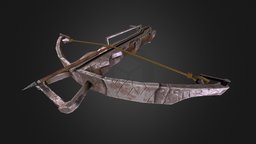 Heavy Siege Crossbow crossbow, bow, heavy, medieval, old, oc, weapon, 3d, fantasy