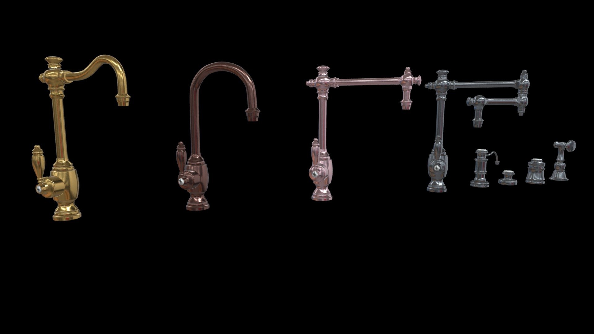 HI


WATERSTONE KITCHEN FAUCET SET
Download links : 

https://3dsky.org/users/miladh

different faucet 3d model

with 4 different materials

included:

&hellip; 3dsmax

&hellip; OBJ

&hellip; FBX

&hellip; high quality textures

Hope you like it.



Some Other Products :

100 Ancient Symbols (3D models, Zbrush brushes, alpha and normal textures) Ornament :

https://www.artstation.com/a/11729602

40 Hair Smart Material + Free Video tutorial :

https://www.artstation.com/a/7110681

Ultimate Wood Stencil 170 PNG :

https://www.artstation.com/a/8258662

70 Road Stencil Imperfection and painted signs

https://www.artstation.com/a/6948865

How to create fabric material in substance designer

https://www.artstation.com/a/5718338

10 High Quality Leather Smart Material

https://www.artstation.com/a/3162367 - WATERSTONE TOWSON FBX - 3D model by Rokviz 3d model