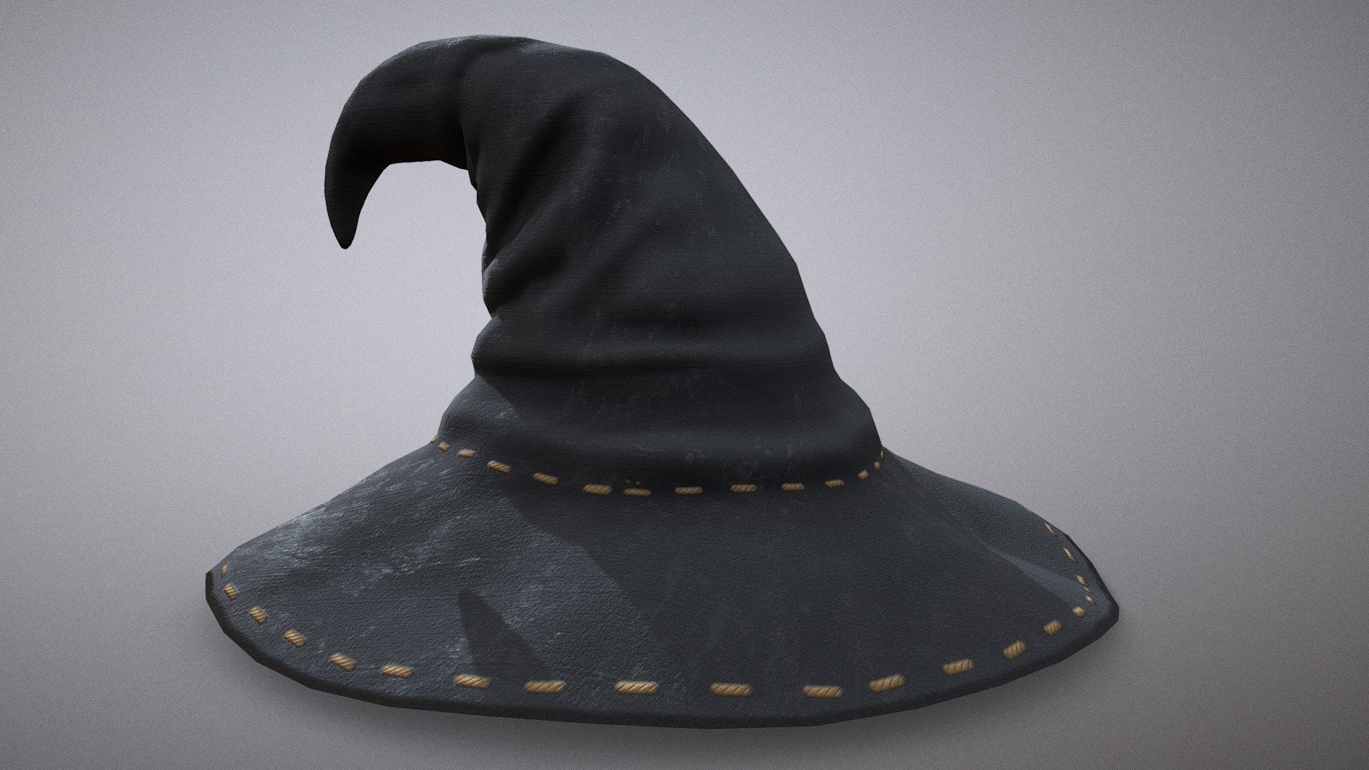 PBR model made for PackDev Interactive - Wizard_Table_Hat - Download Free 3D model by necaneca 3d model