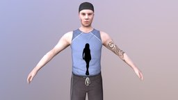 MAN 12 -WITH 250 ANIMATIONS face, base, mesh, people, basemesh, unreal, young, fbx, old, movie, gents, mens, men, animations, maya, character, game, 3dsmax, blender, lowpoly, man, animated, human, male, c4d, rigged, highpoly, guy