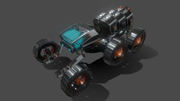 Space Rover rover, 4ktextures, rover-vehicle, vehicle