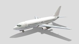 Boeing 737-200 Classic  B732 Static Lowpoly