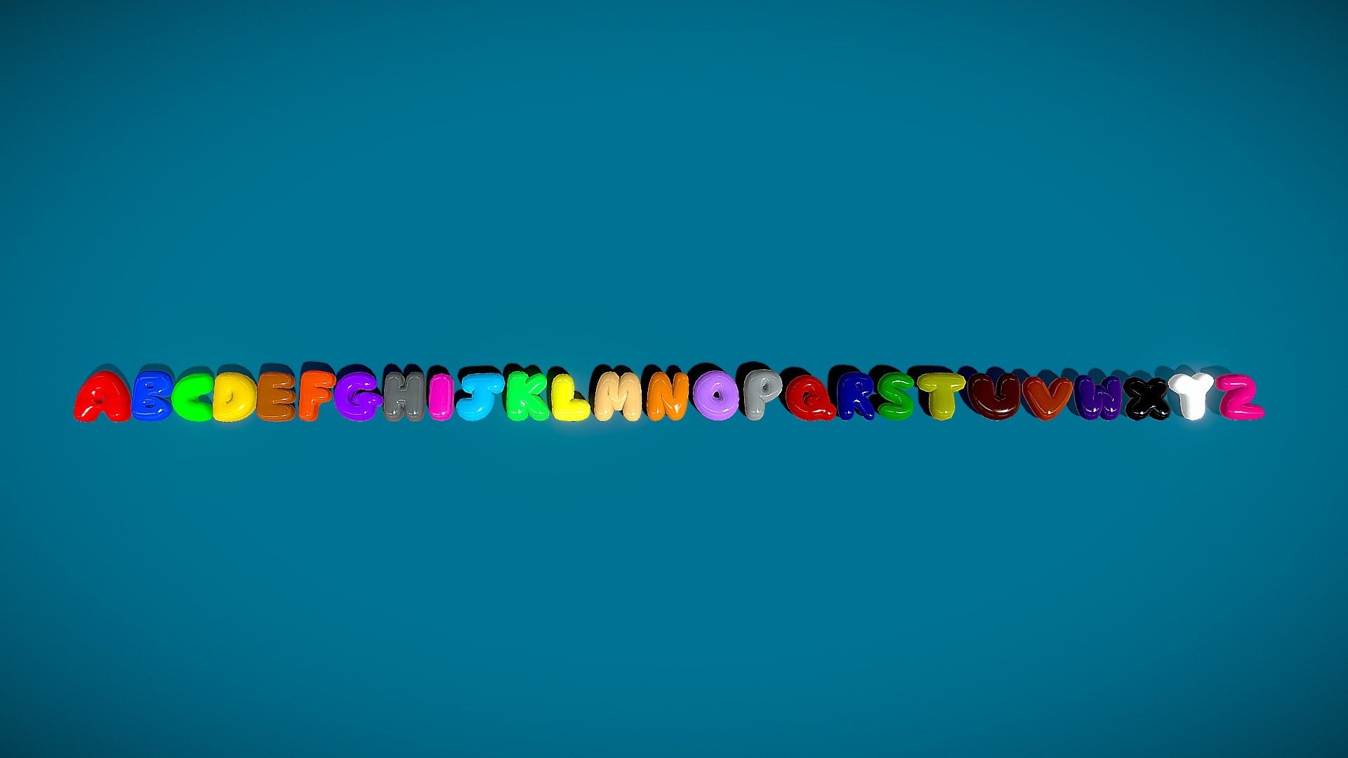 Bubble letter alphabet made using Blender 2.79 and the Cycles render engine.

Check out my blog at: https://rhcreations.tumblr.com/ - Bubble Letters - Download Free 3D model by rhcreations 3d model