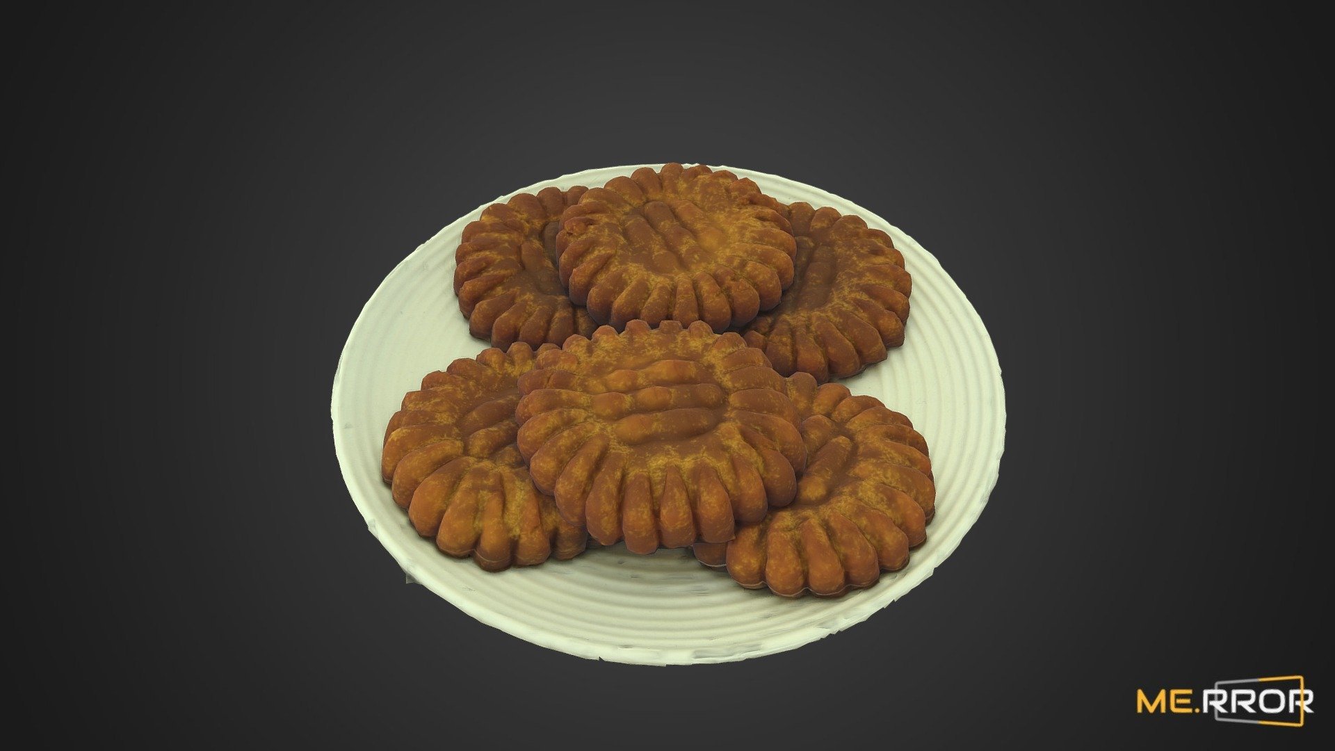 MERROR is a 3D Content PLATFORM which introduces various Asian assets to the 3D world

#3DScanning #Photogrametry #ME.RROR - YakGua Korean honey pastry sweet cookie - Buy Royalty Free 3D model by ME.RROR Studio (@merror) 3d model