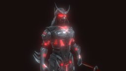 scifisamurai cyborg-robot, samuraiwarriors, samurai-sword, character, sword