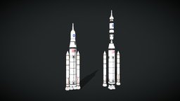 Space Launch System nasa, spacecraft, rocket, spaceengineers, rocketry, rocketship, space, spaceship, nasa3d