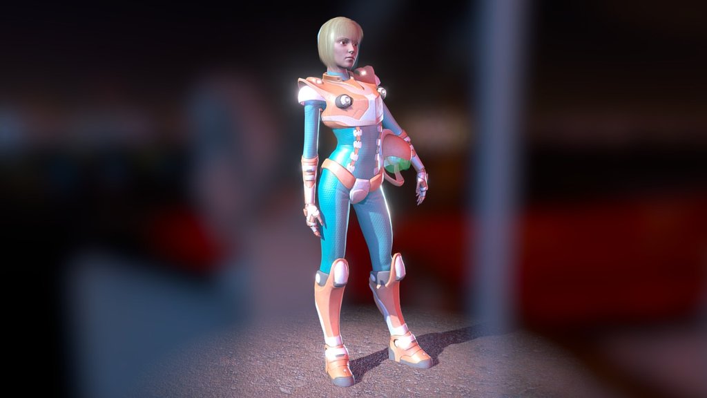 For renders and more information, go to:
https://www.behance.net/gallery/32028163/Lia-the-space-cop-girl - Lia, the space cop girl 2 - 3D model by danielperezdominguez 3d model