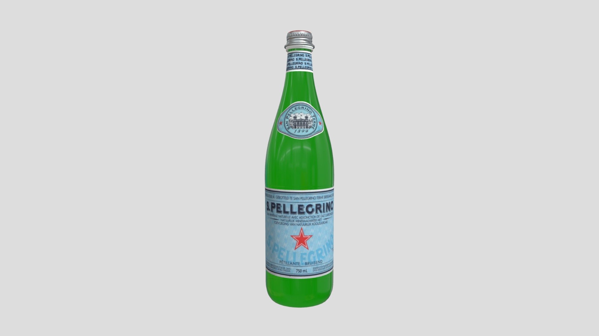 Hello

This is a PBR san pellegrino 750ml .
   3ds max and maya files have appled V-Ray materials . blender have appled PBR materials .
    Model have 7800 polygons .
       All of textures have 2048*2048 and good quality for the near the camera scenes .
          Provided Maps : BaseColor Height Metalness Normal Roughness Opacity
This model is not printable 3d model