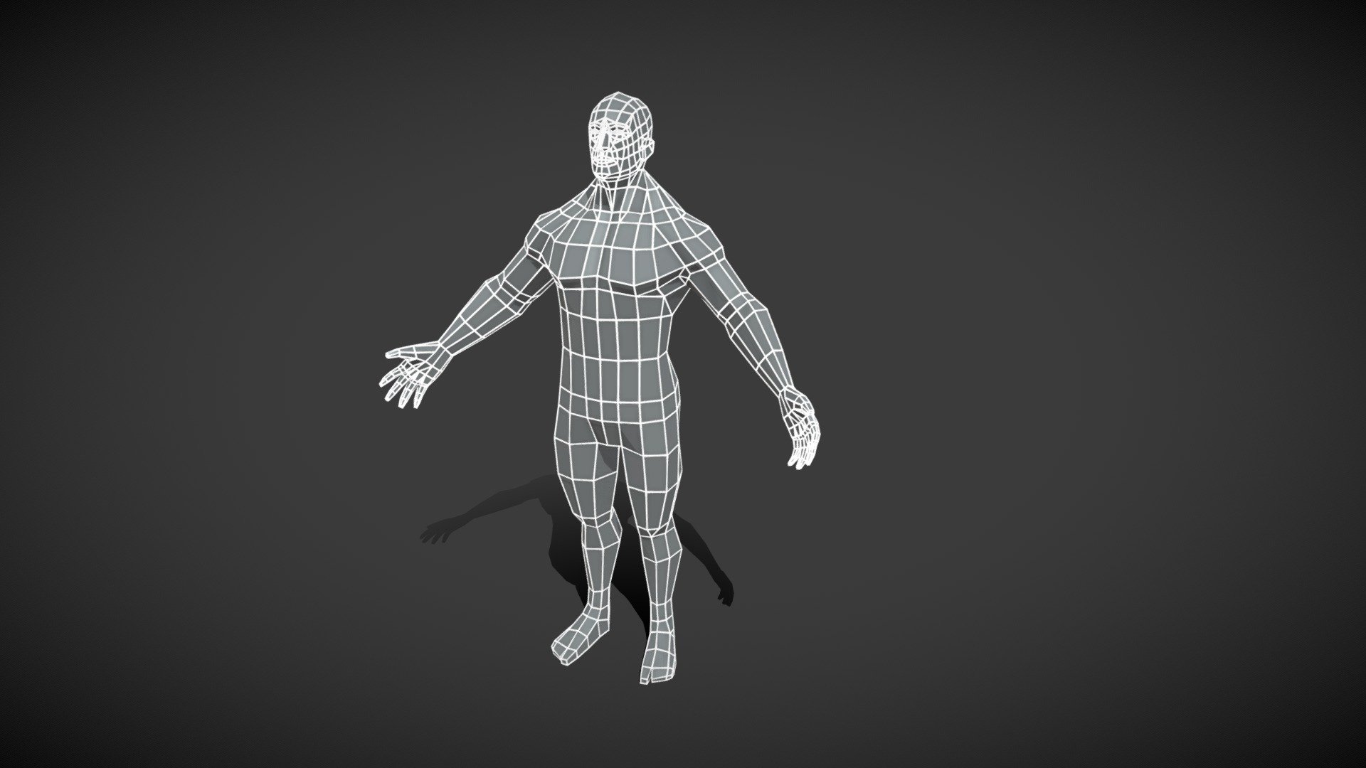 Muscular Male Body Base Mesh 1000 Polygons  is completely ready to be used as a starting point to develop your characters.

Good topology ready for animation.

Technical details:




File formats included in the package are: FBX, OBJ, GLB, ABC, DAE, PLY, STL, BLEND, gLTF (generated), USDZ (generated)

Native software file format: BLEND

Polygons: 1075

Vertices: 1023

Blender scene included.
 - Muscular Male Body Base Mesh 1000 Polygons - Buy Royalty Free 3D model by 3DDisco 3d model