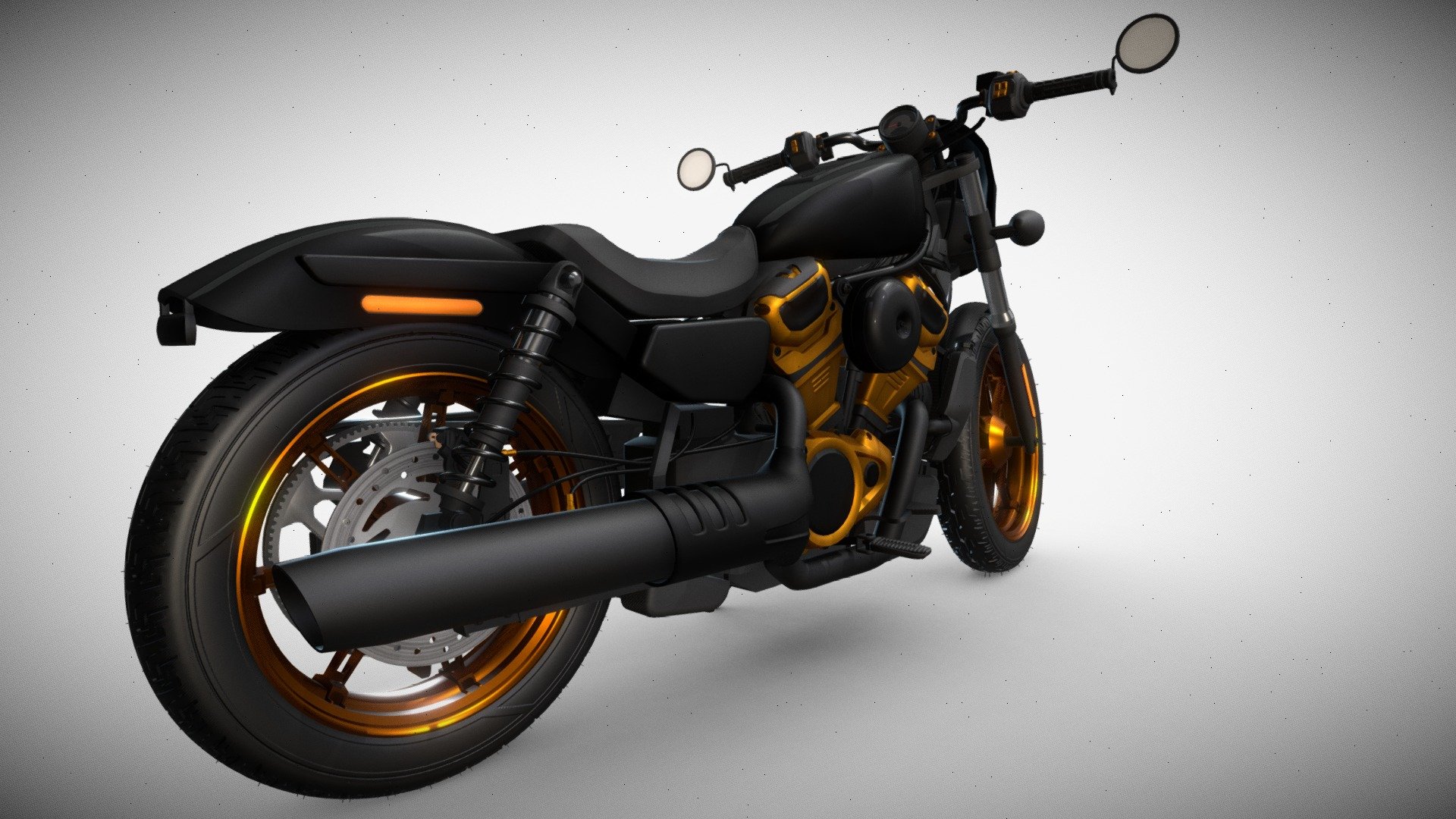 This is the new Harley-Davidson Nightster 2022 modeled in Blender. For better quality renders, and more color schemes, view it on ArtStation
https://www.artstation.com/artwork/lRoV45 - Harley-Davidson Nightster 2022 Motorcycle - Buy Royalty Free 3D model by Bryan T (@BT73) 3d model
