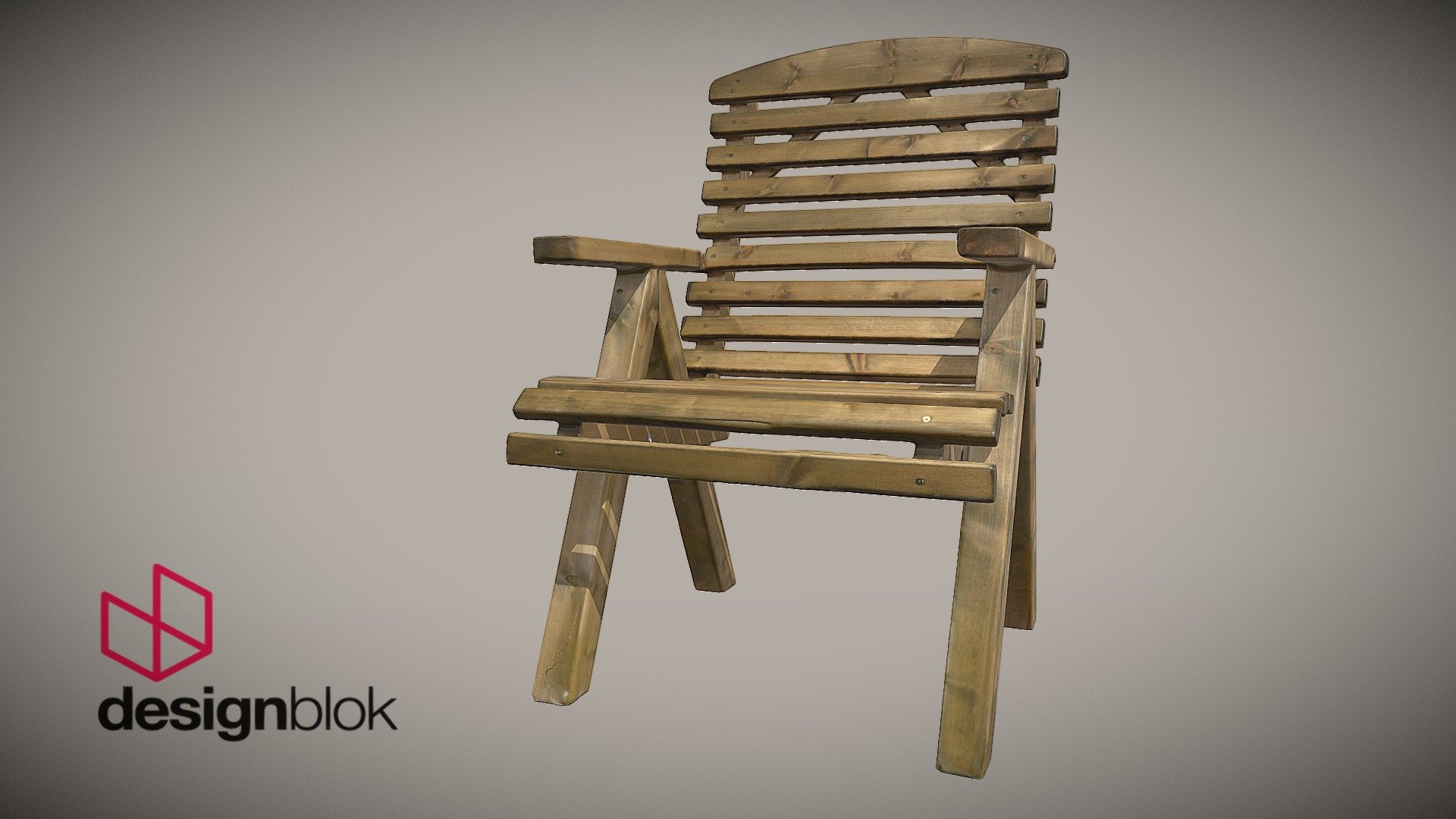 Garden Chair test scan Leo - 3D model by Designblok 3d model