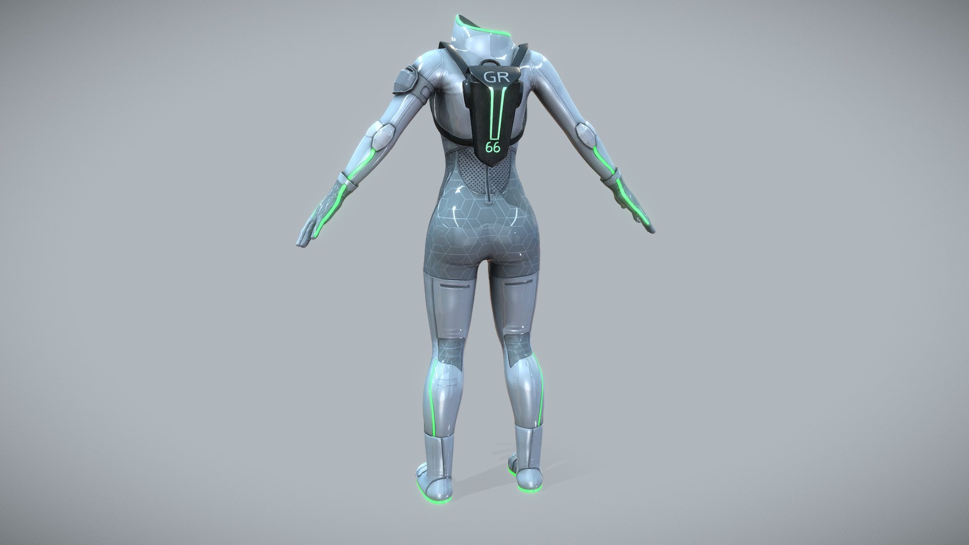 Bodysuit + Backpack

Can be fitted to any characte

Clean topology

No overlapping smart optimum unwrapped UVs

High-quality realistic textures

FBX, OBJ, gITF, USDZ (request other formats)

PBR or Classic

Type     user:3dia &ldquo;search term