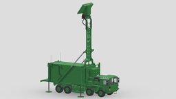 MAN SX Mobile Tracking Radar Truck missile, truck, system, printing, army, generic, russian, vr, ar, germany, russia, print, radar, printable, sx, off-road, surface-to-air, guidance, 3d, man, military, usa, high-mobility, rmmv, sx44, sx45