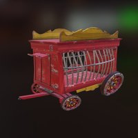 Wagon-Cage circus-wagon