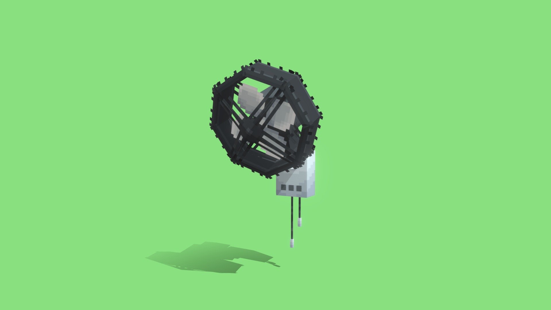 Wall mounted fan designed and textured by me. Model created using Blockbench.

Contains 42 elements 3d model