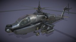 AH-64 Apache (USA Attack Helicopter) apache, rts, attack, usa, helicopter, apacheah64-d