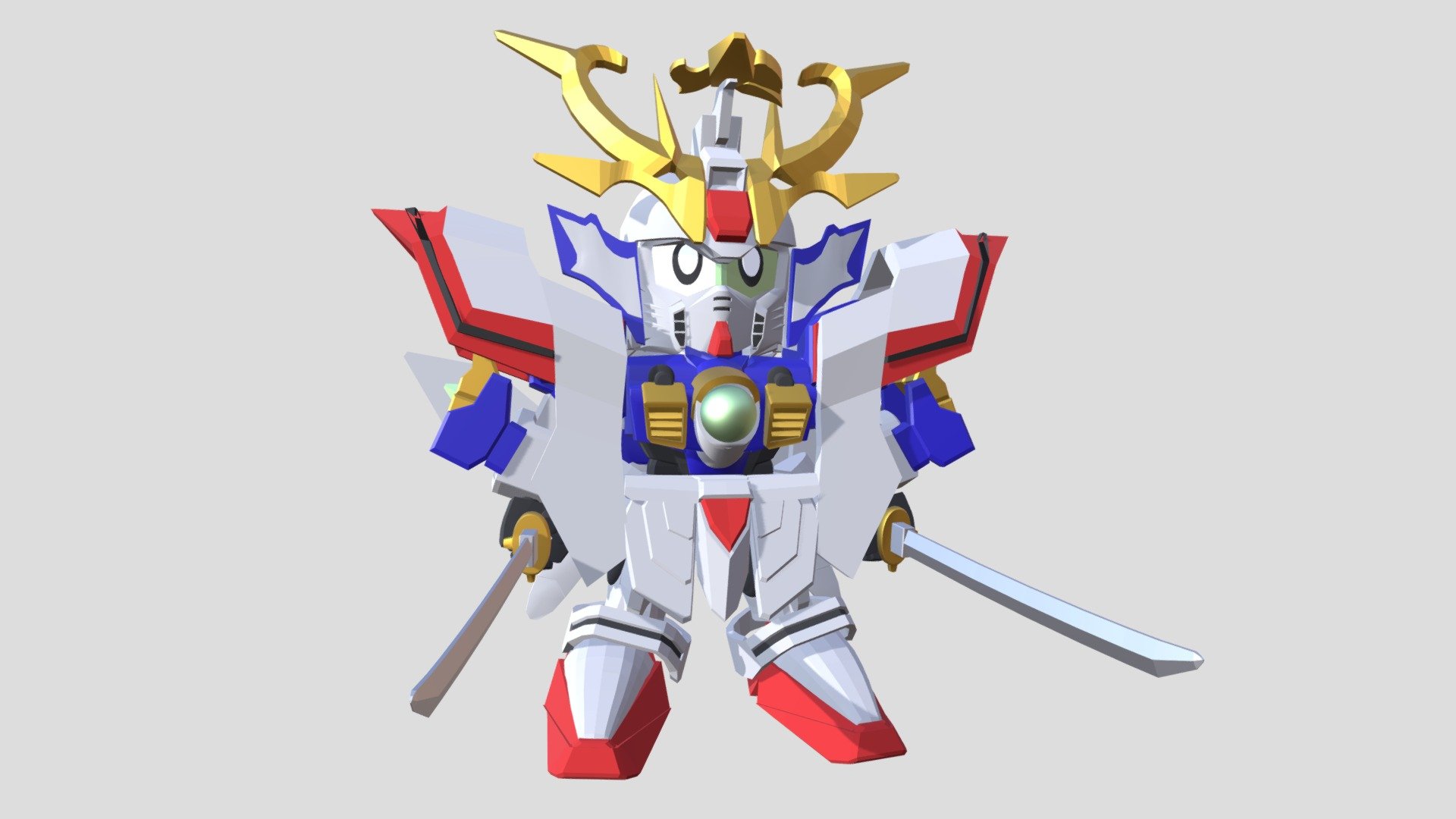 武者號斗丸 MushaGodmaru(SD Gundam No.377)

My first SD Gundam work. This model is drawn to a scale of「LGBB」style.

I will increase more detail in the future.

update record

2020/2/27 ver1.0 - [SD Gundam] 武者號斗丸 MushaGodmaru - Download Free 3D model by zakk628 3d model