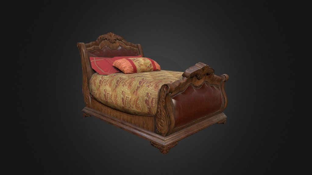 Classic bed Level of Detail1 with 2.941 Triangle Polygons.

(13536 Triangle Polygons has the LOD 0 of Classic bed) 3d model