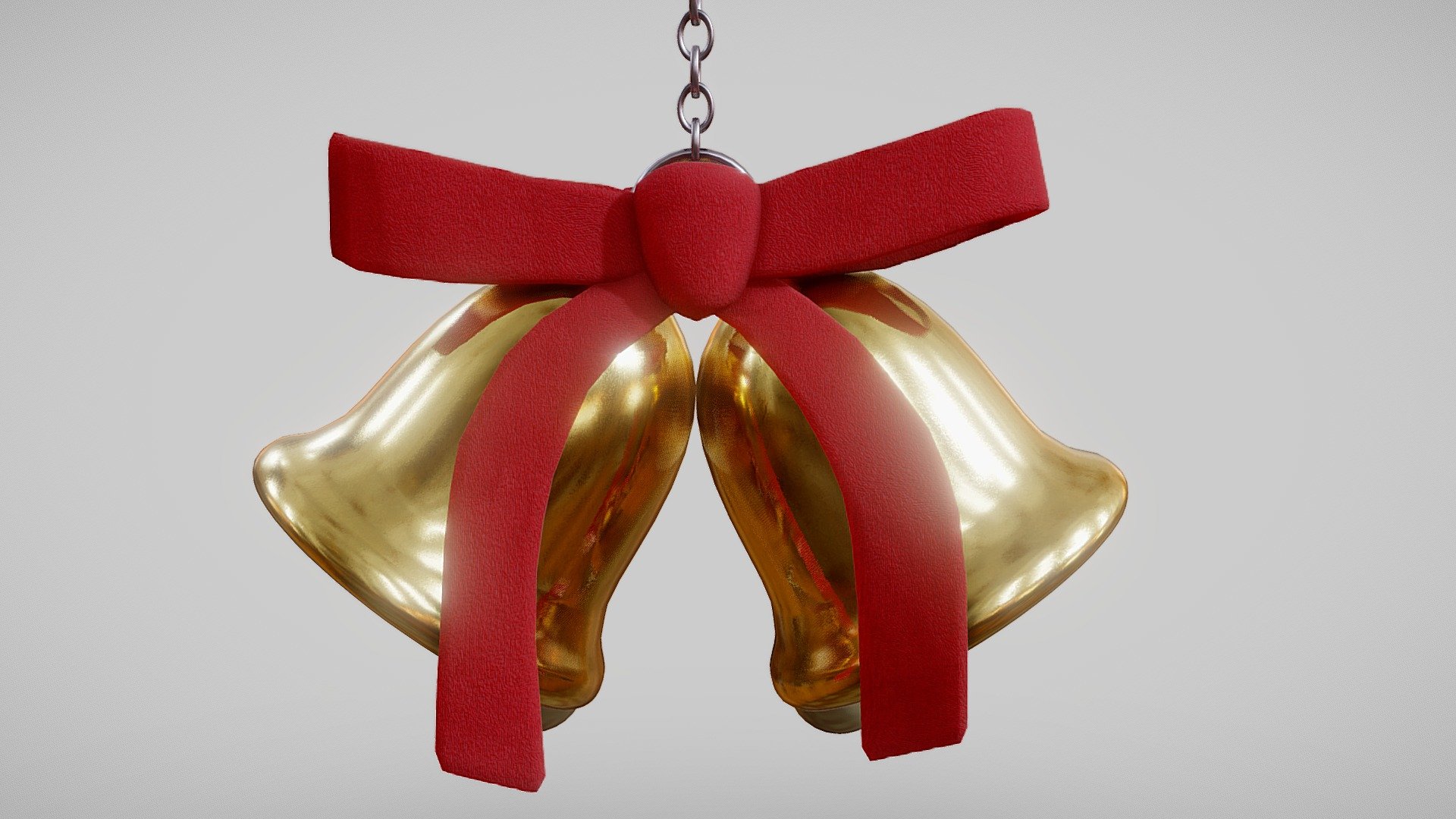 Copper Bells - Christmas Decoration - Bells Christmas Decoration - Buy Royalty Free 3D model by 3Dee (@mellydeeis) 3d model