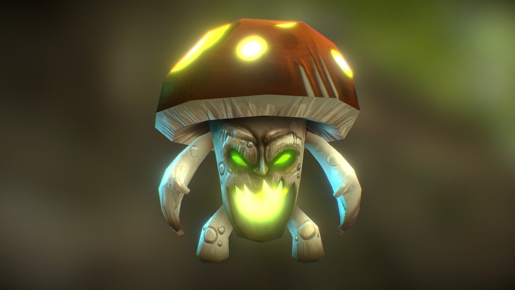 you can buy this model here: -link removed- - Mushroom Monster - 3D model by stallfish 3d model
