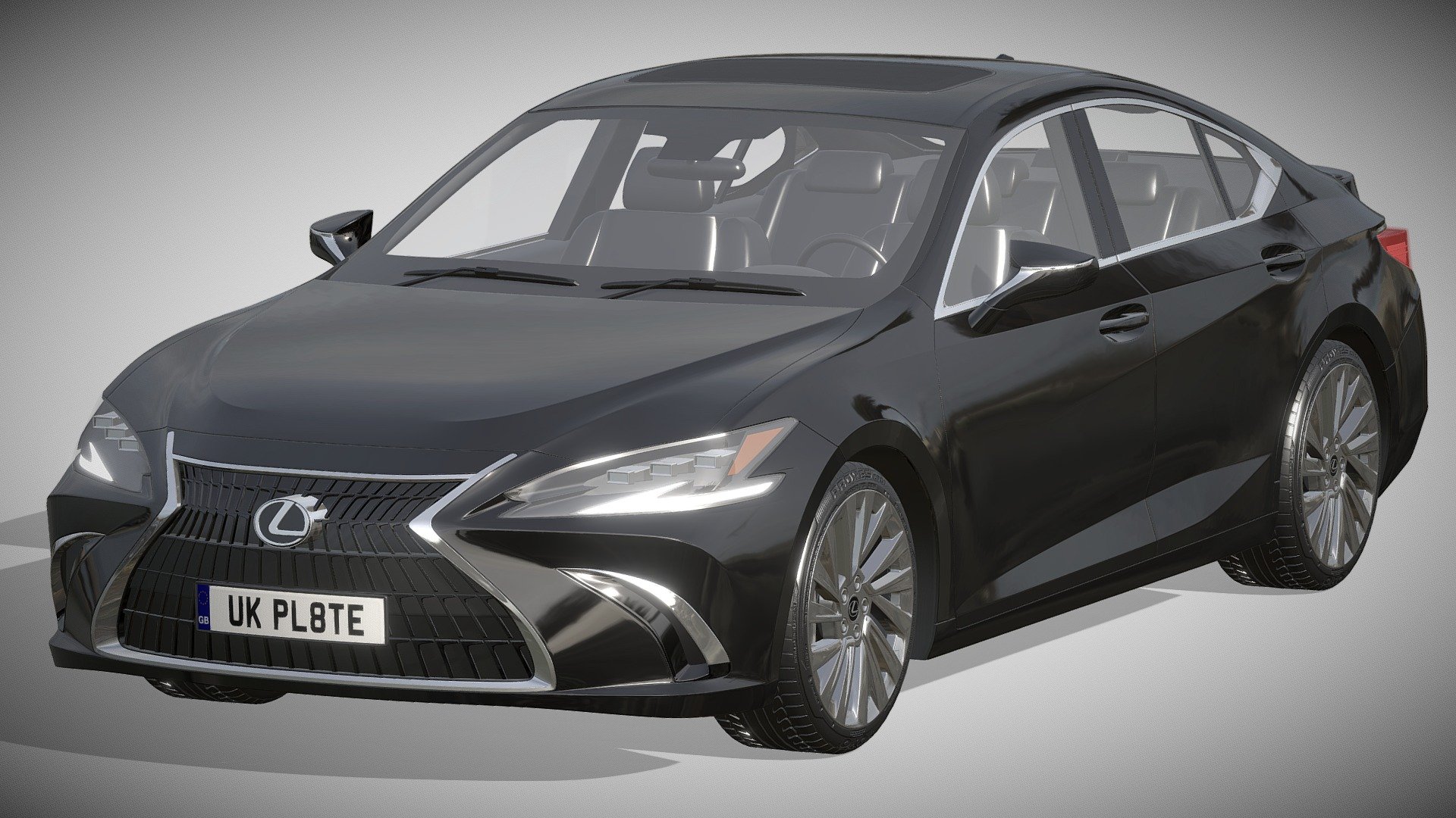 Lexus ES 2022

https://www.lexus.com/models/ES

Clean geometry Light weight model, yet completely detailed for HI-Res renders. Use for movies, Advertisements or games

Corona render and materials

All textures include in *.rar files

Lighting setup is not included in the file! - Lexus ES 2022 - Buy Royalty Free 3D model by zifir3d 3d model