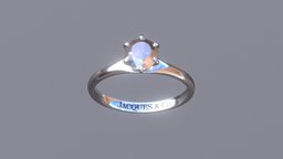 Classic Tiffany Six-Prong Diamond Ring